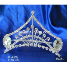 ISO9001: 2000 fabricam diretamente tiaras de cristal